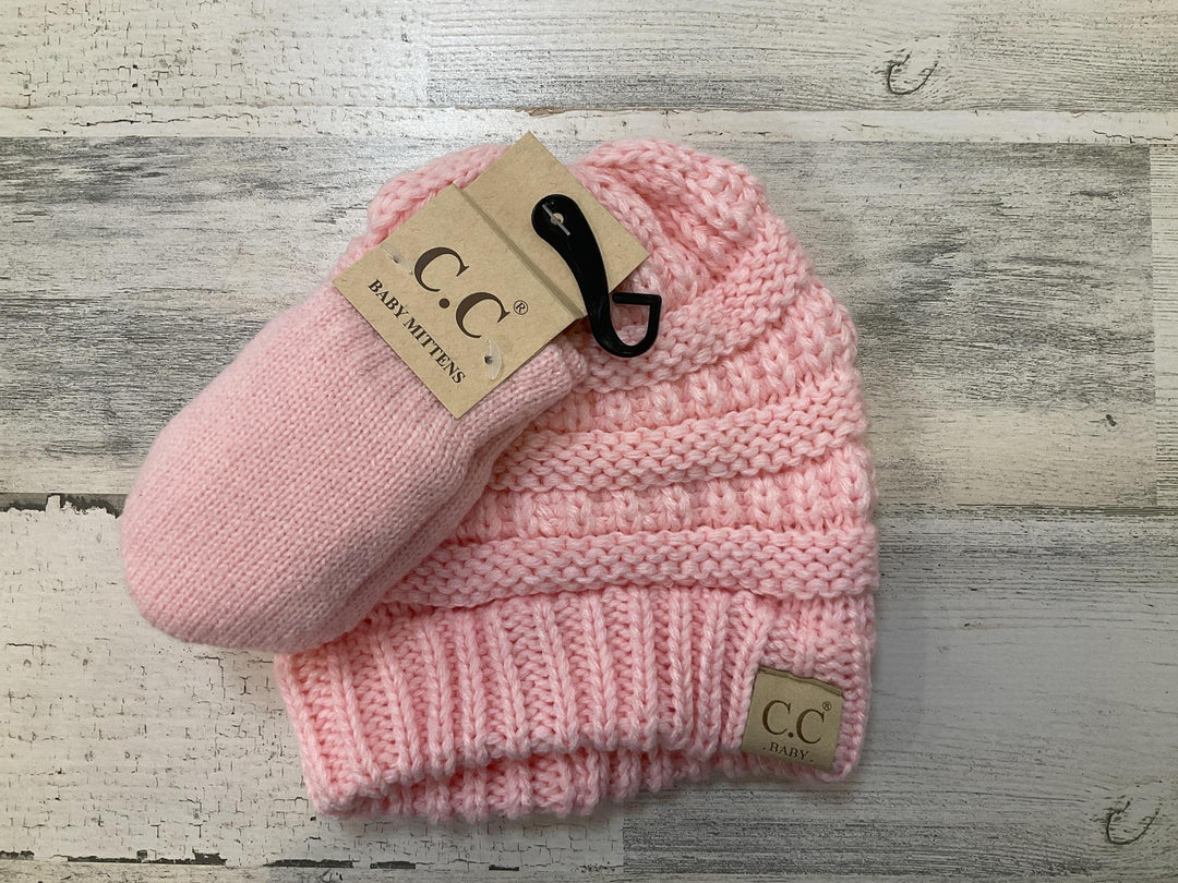 Baby Beanie & Mitten Glove Set HAN