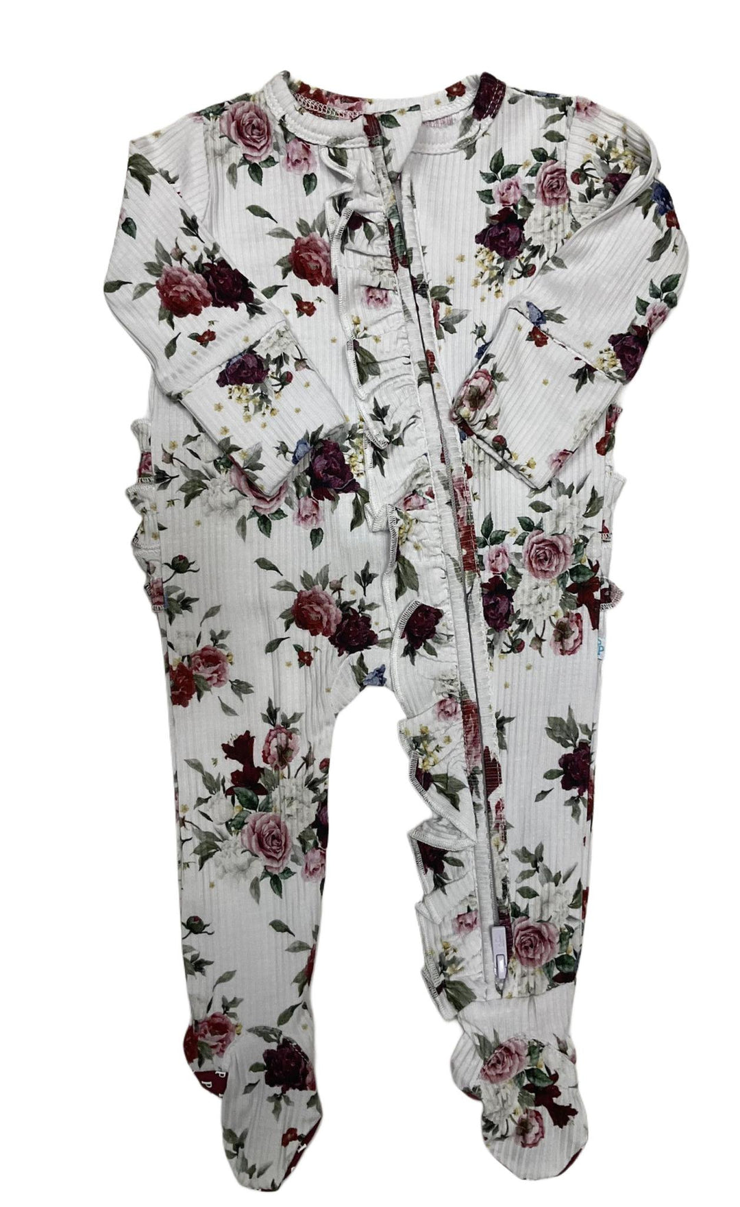 Philippa Footie Ruffled Zippered One Piece PPN