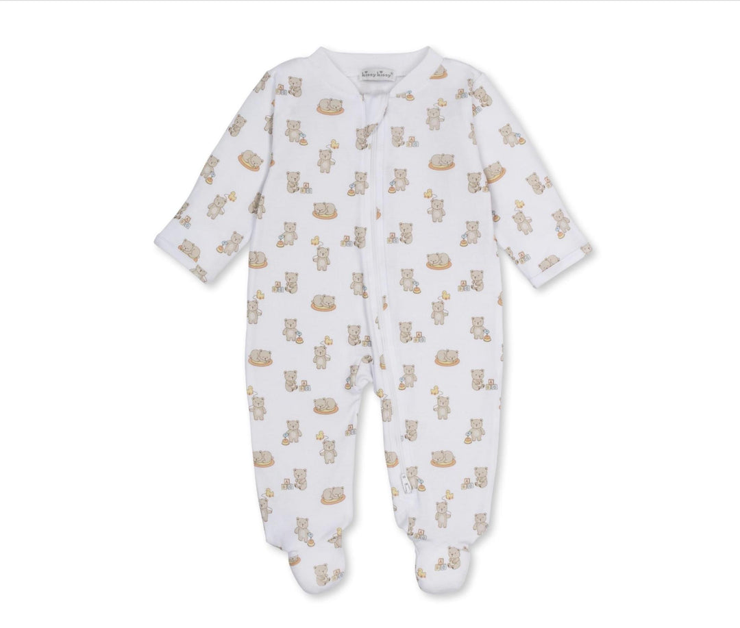 Beary Blessed Footie w/Zipper KSY726