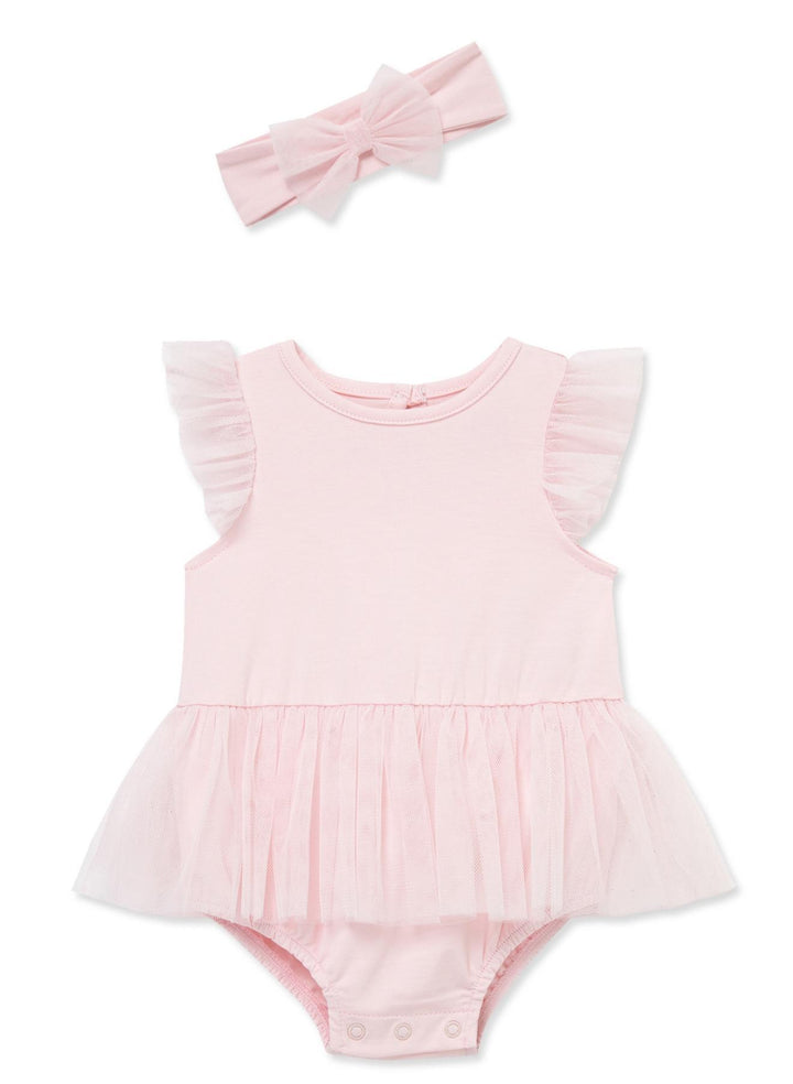Rose Mesh Bubble w/Head Band LTM0126
