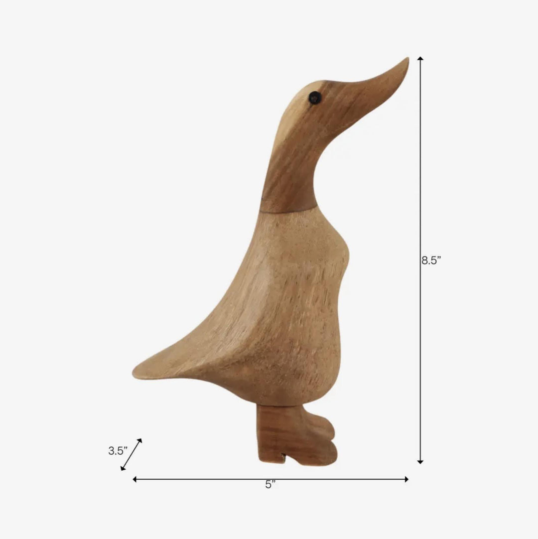 Brown Wood Duck In Boots SAG626