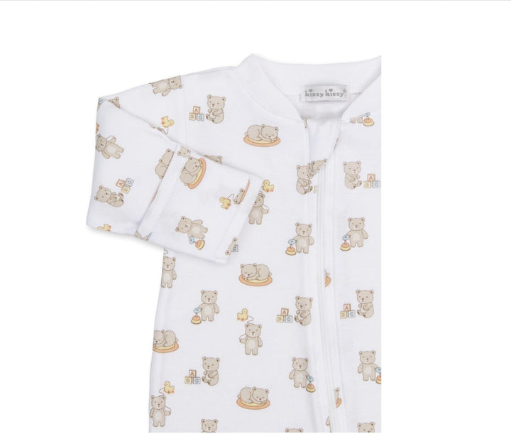 Beary Blessed Footie w/Zipper KSY726