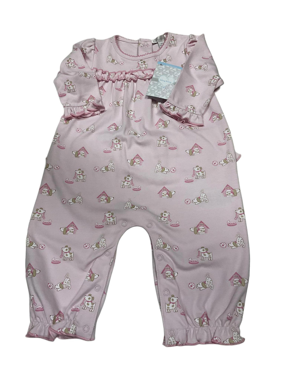 Pups in Action Playsuit PRT Pink KSY(G)