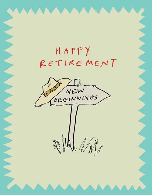 New Beginnings- Happy Retirement NQI926