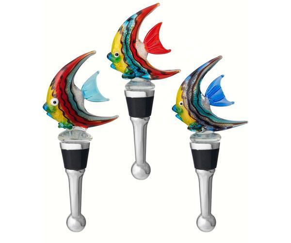 Angelfish Bottle Stopper OAK826