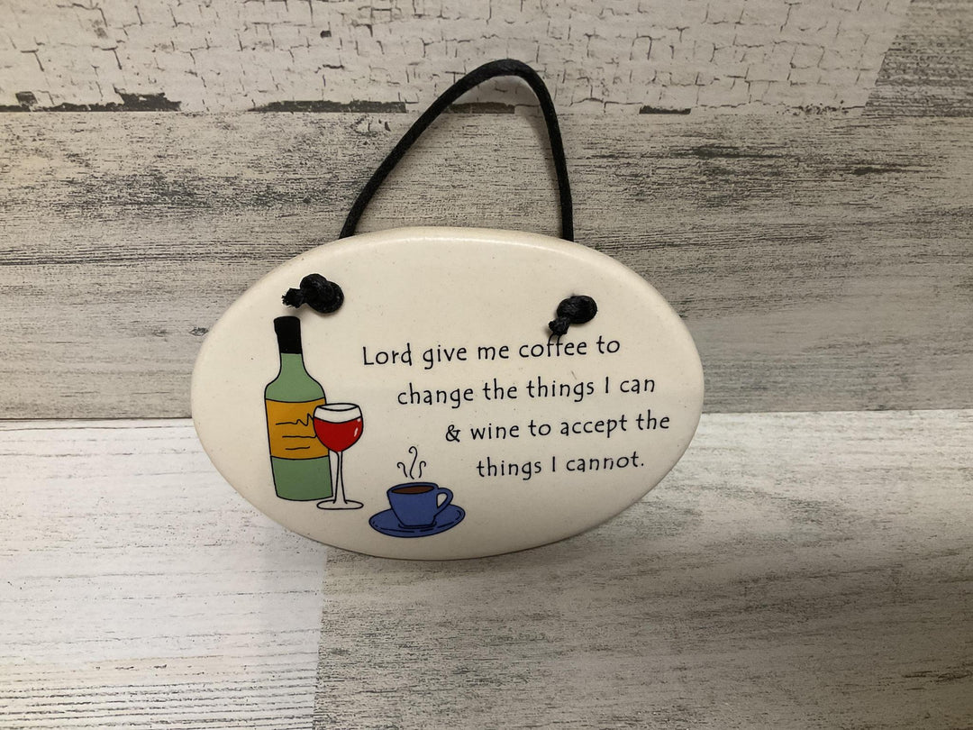 Lord Give Me Coffee...Mini Disc AUG