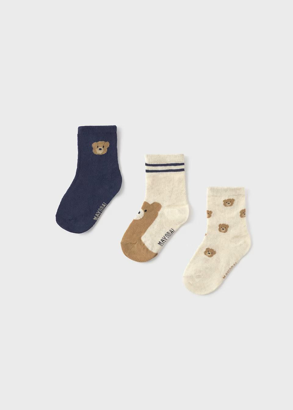Baby Set of 3 Patterned Socks MYR825