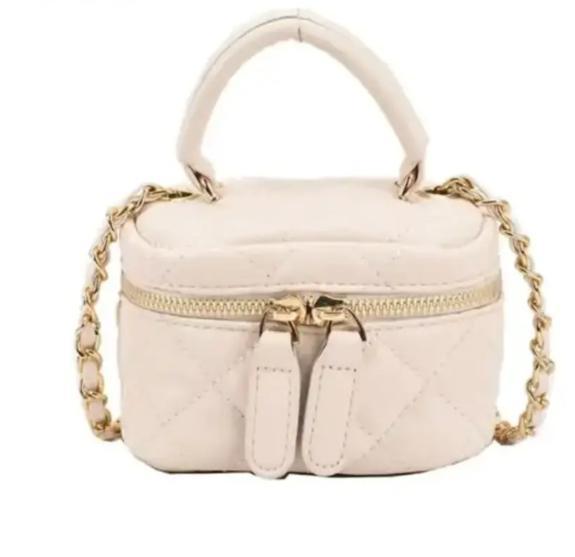 Mini Designer Quilted Bucket Purse MBZ824