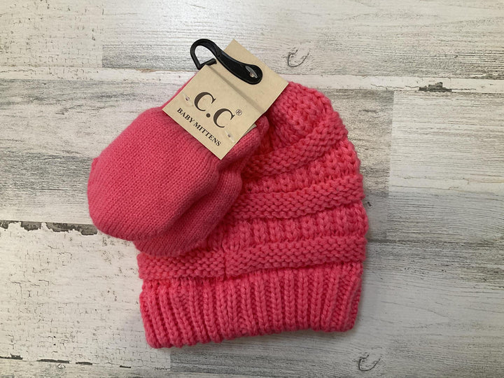 Baby Beanie & Mitten Glove Set HAN