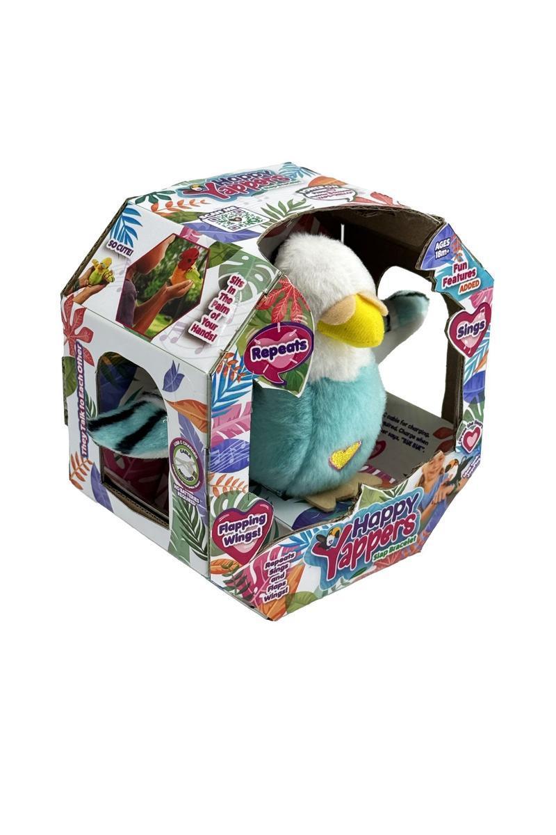 Happy Yappers Chirping Plush Snap Bracelets – Bird Assortment Series 2 L2P626