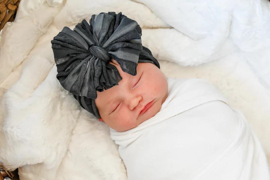 Ruffled Bow Headband RRA