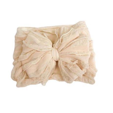 Ruffled Bow Headband RRA
