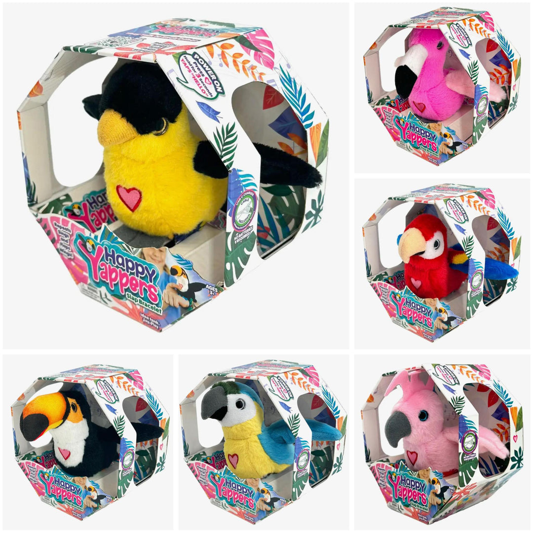 Happy Yappers Clip-On Plush Snap Bracelet Series1 L2P626