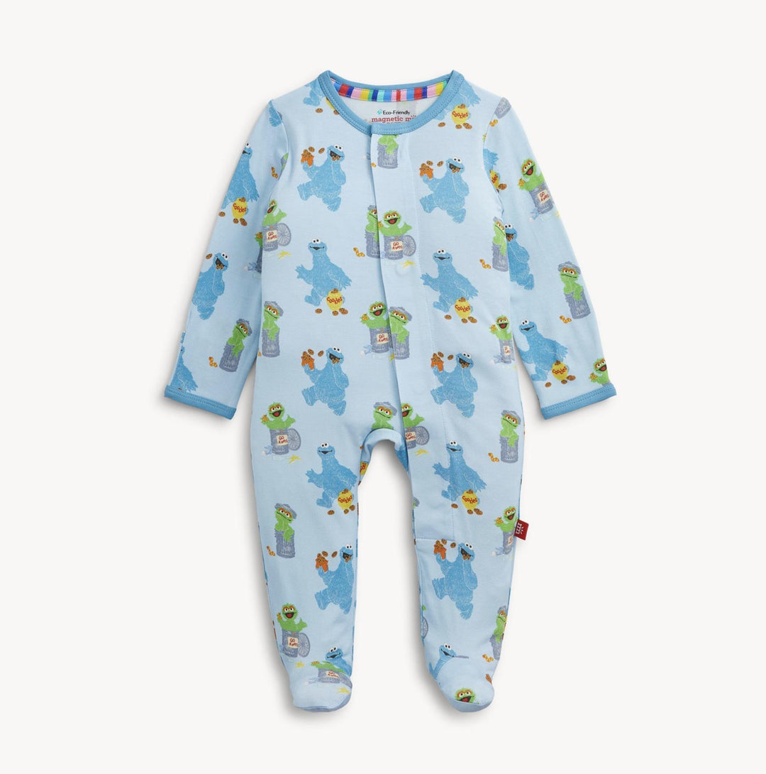 Cookie Monster Modal Footie MGM826