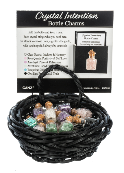 Crystal Intention Bottle Charm GNZ1125