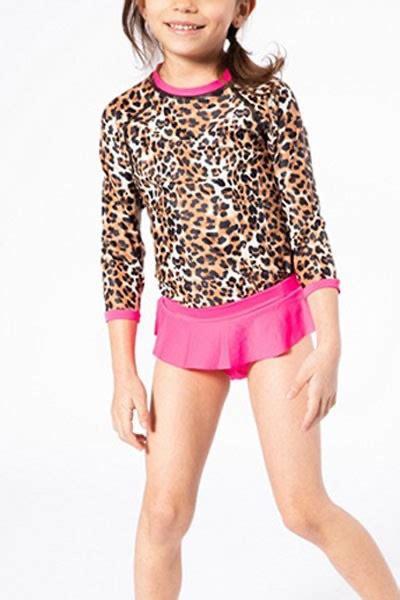 Leopard Print L/S Rash Guard LTM