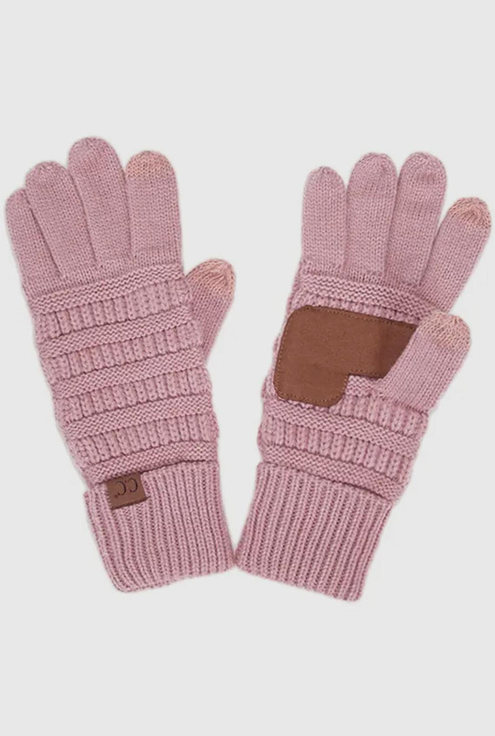 Ladies Knitted Touch Screen Compatible Gloves HAN825