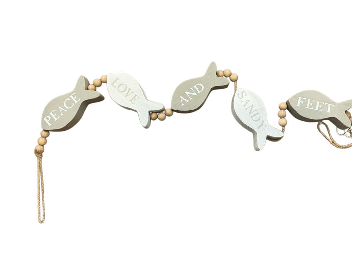 Wood Nautical Fish Wall Hangers Asst YNG