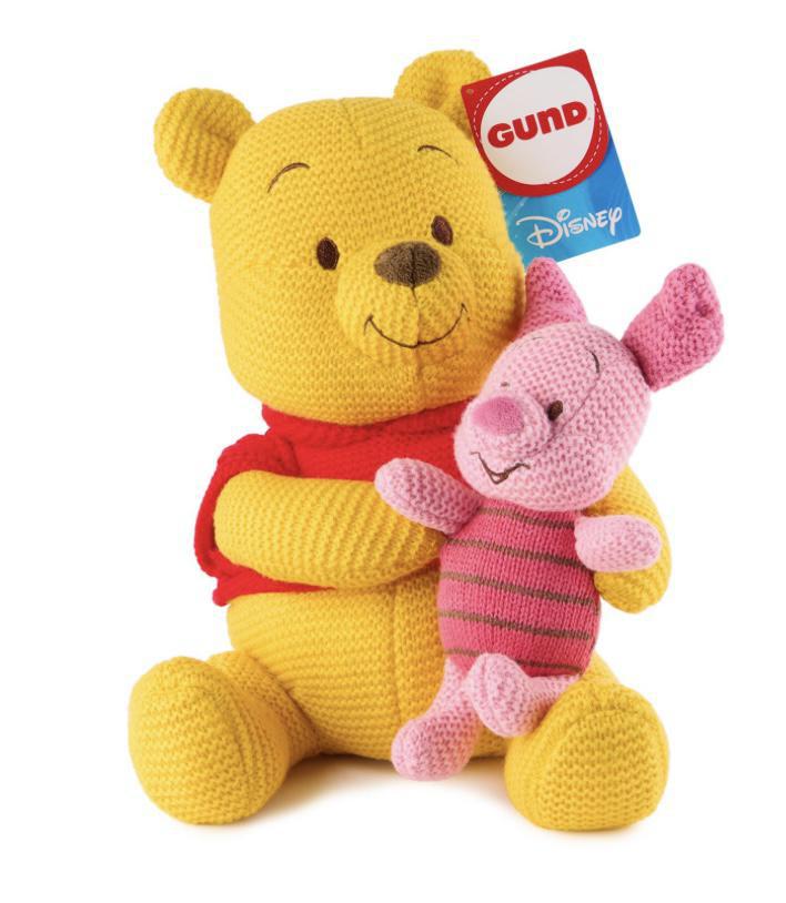 Pooh & Piglet Knit Plush GND525