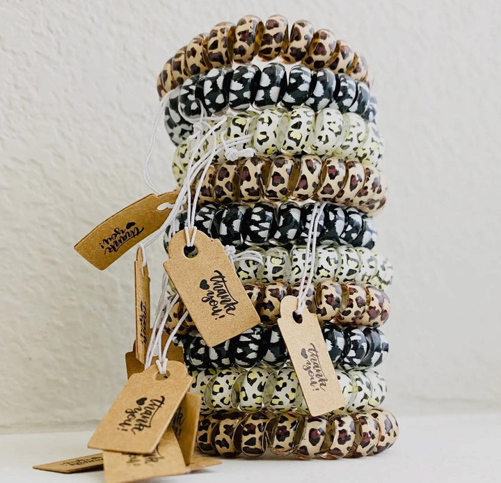 Telephone Cord Hair Coils TGS