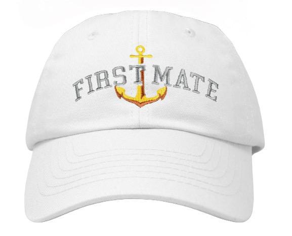First Mate Anchor Hat DLX