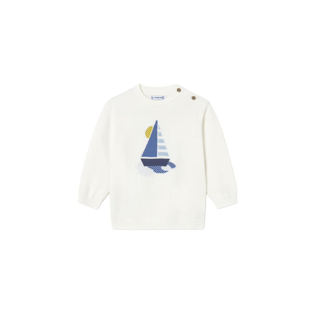 Sailboat Knit Sweater MYR0126