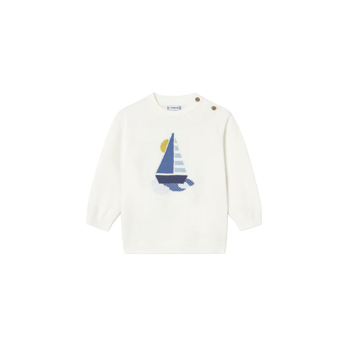 Sailboat Knit Sweater MYR0126