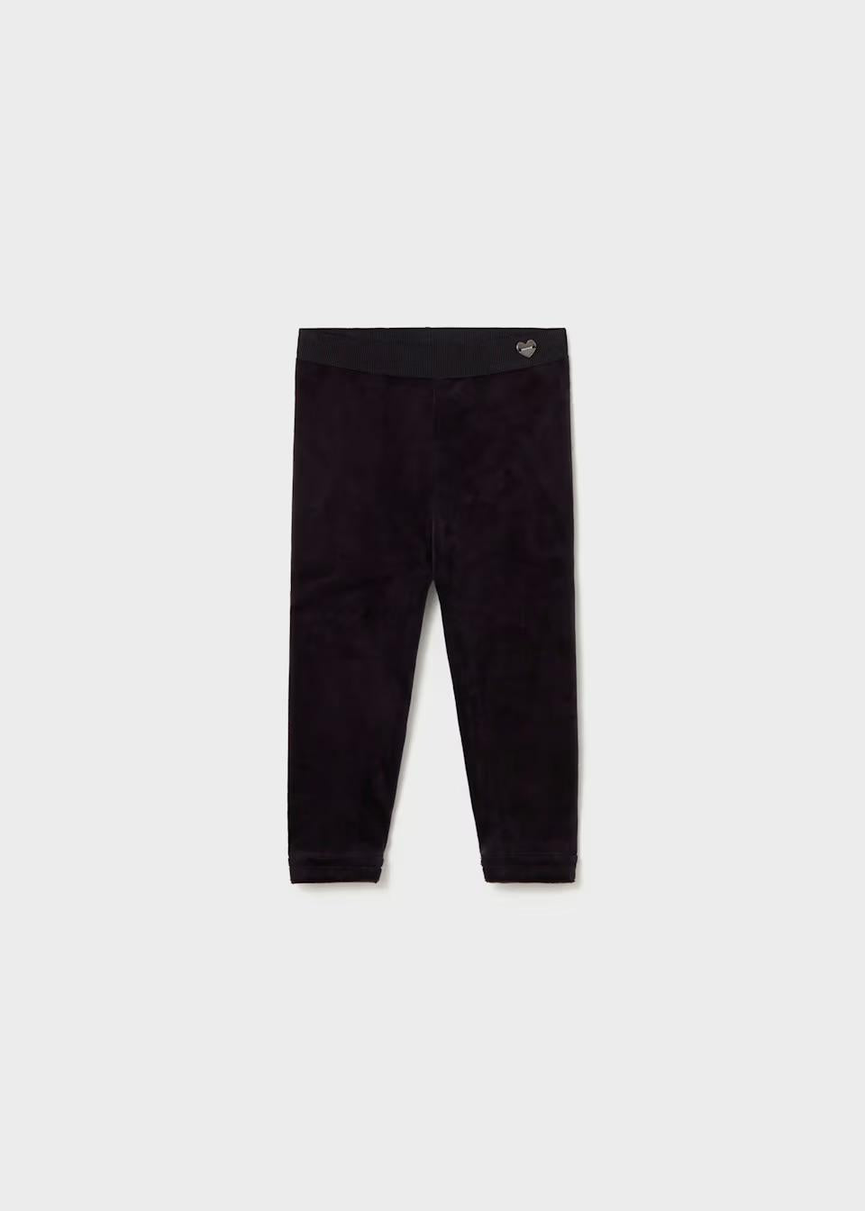 Basic Velvet Leggings Black MYR926