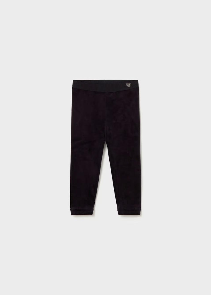 Basic Velvet Leggings Black MYR926