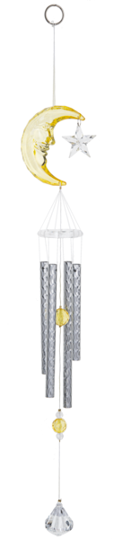 Starry Moon Wind Chimes GNZ325