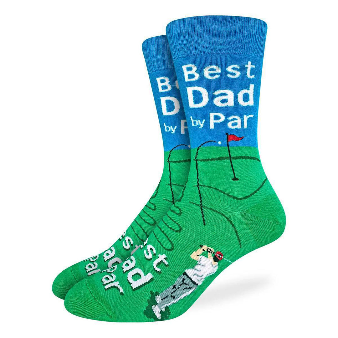 Men's Best Dad By Par Socks GLS825