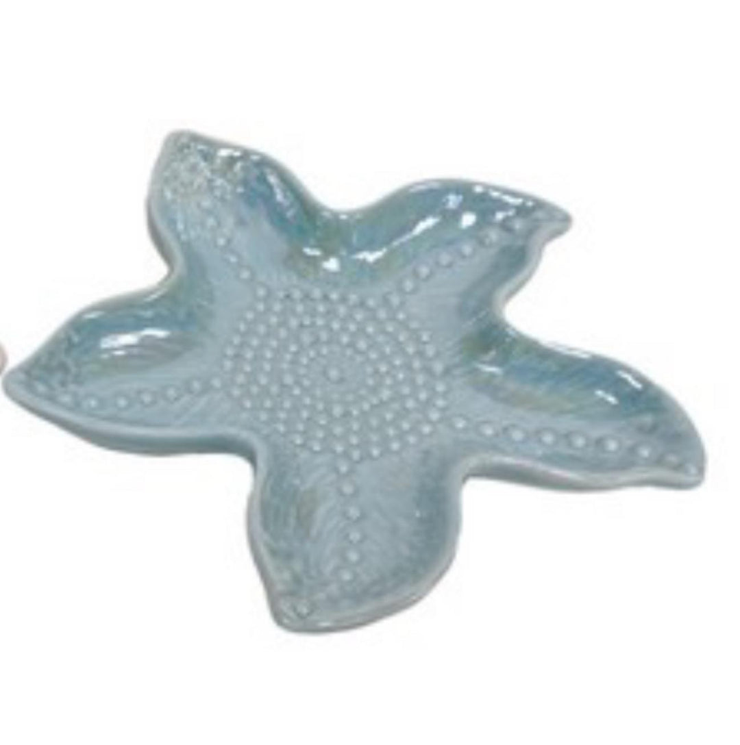 Starfish Trinket Dish Ceramic Asst. FTG625