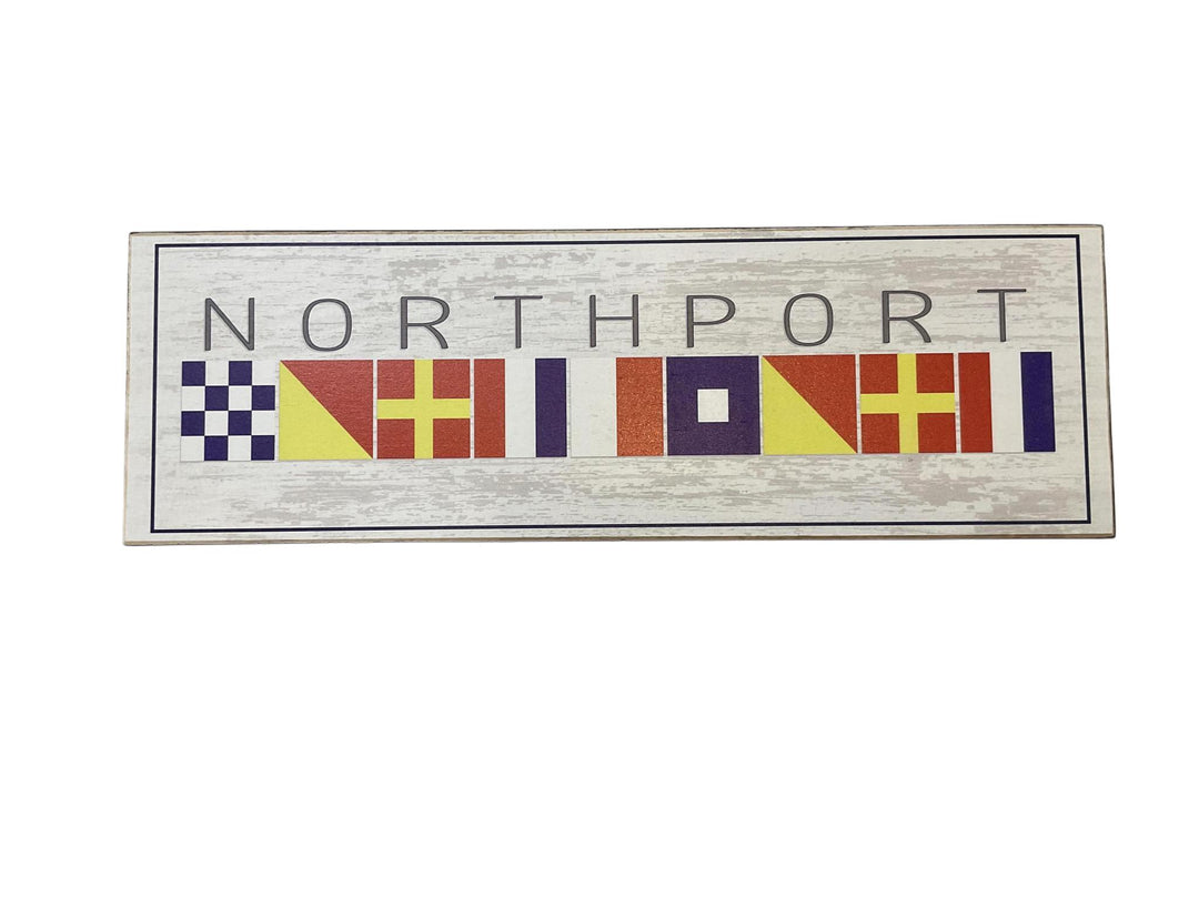 Northport Nautical Flags Sign PTT