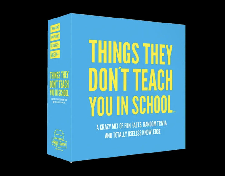 Things They Didn’t Teach You In School HYG926