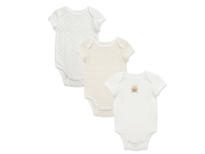 Gentle Bear 3 Pack Bodysuit LTM726