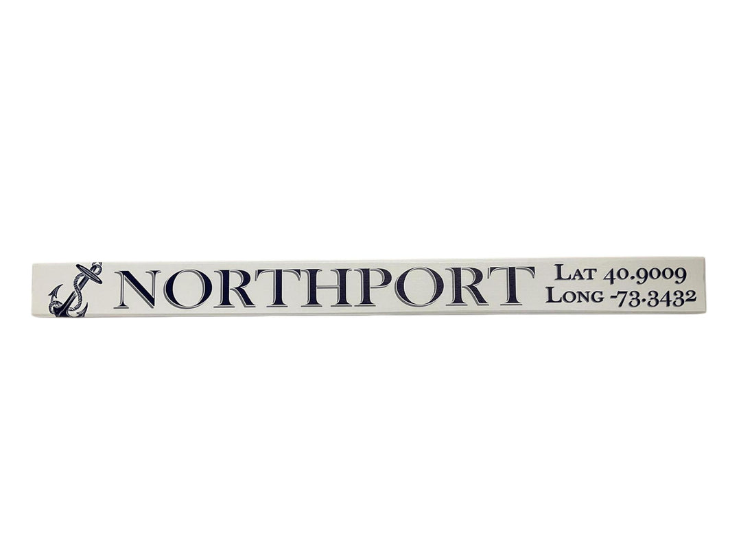 Northport Long Sign Lat/Long Anchor PTT