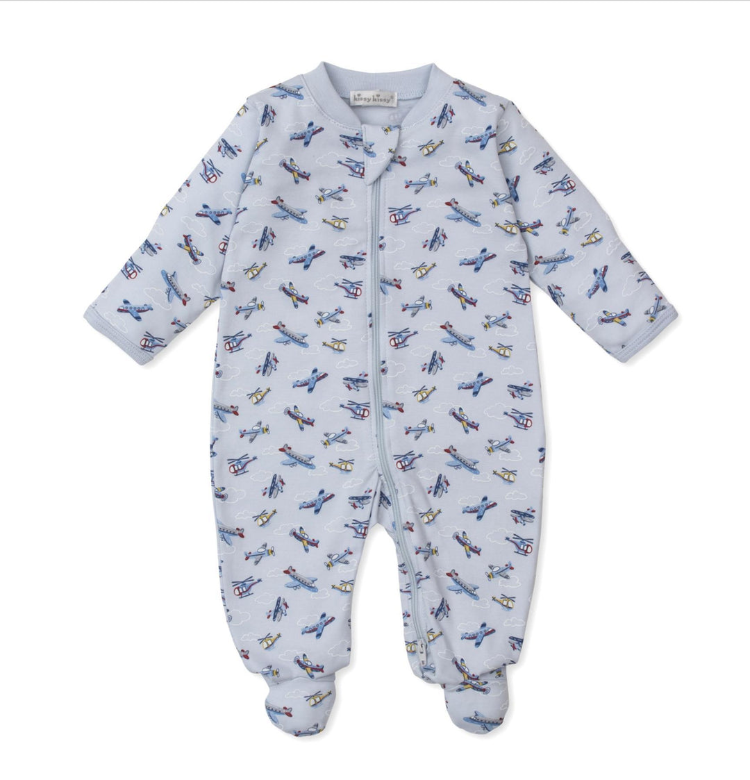 Air Adventures Footie w/Zip KSY725