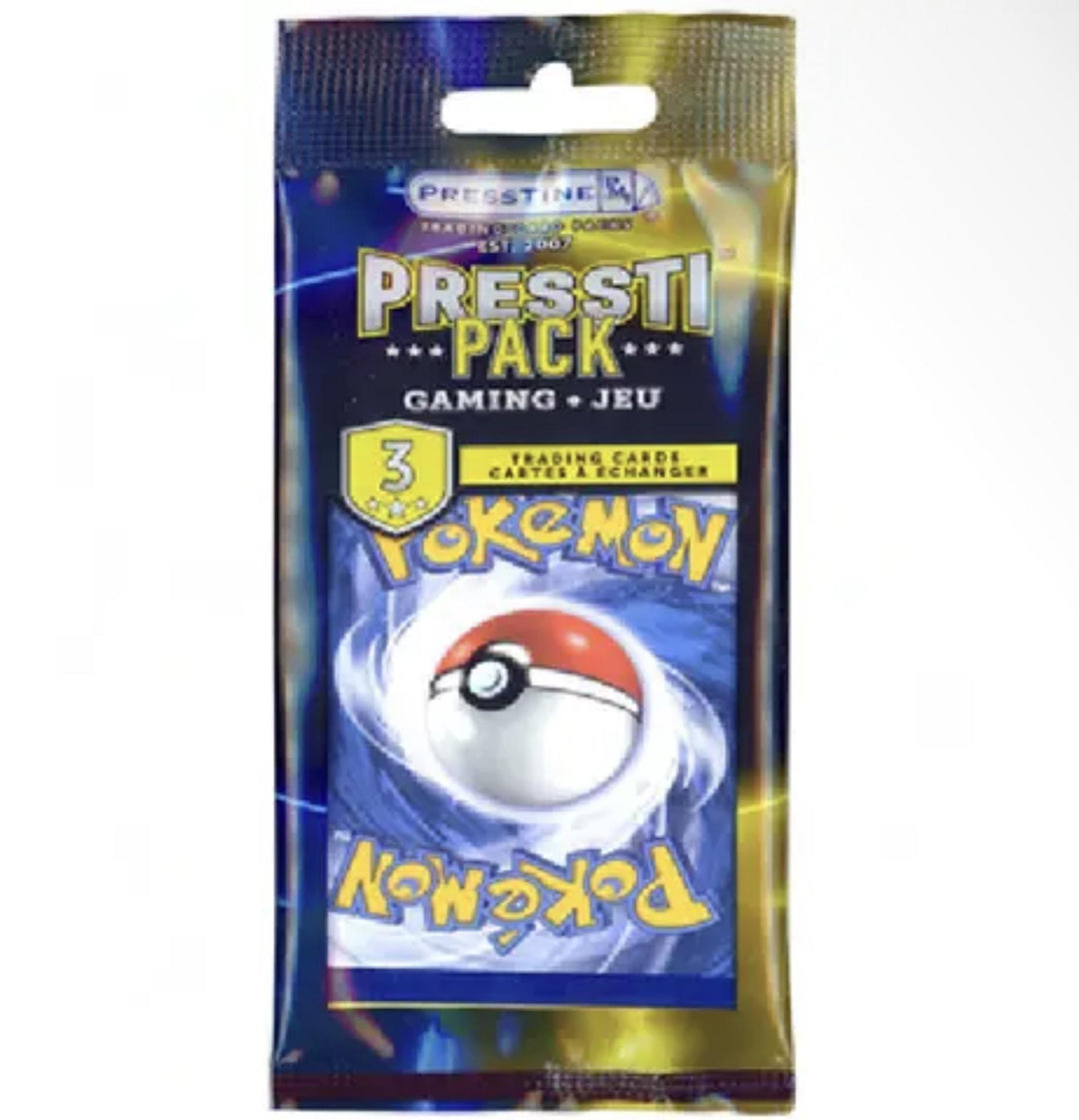 PressTine Pokémon 3-Card Trading Card Pack NYS926