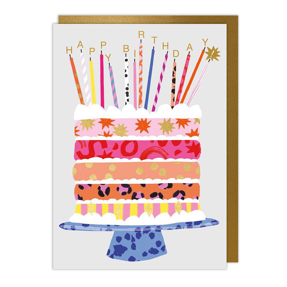 Cake Birthday Card NQI725