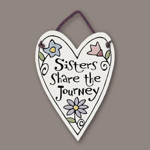 Sisters Share The Journey Heart SPN925