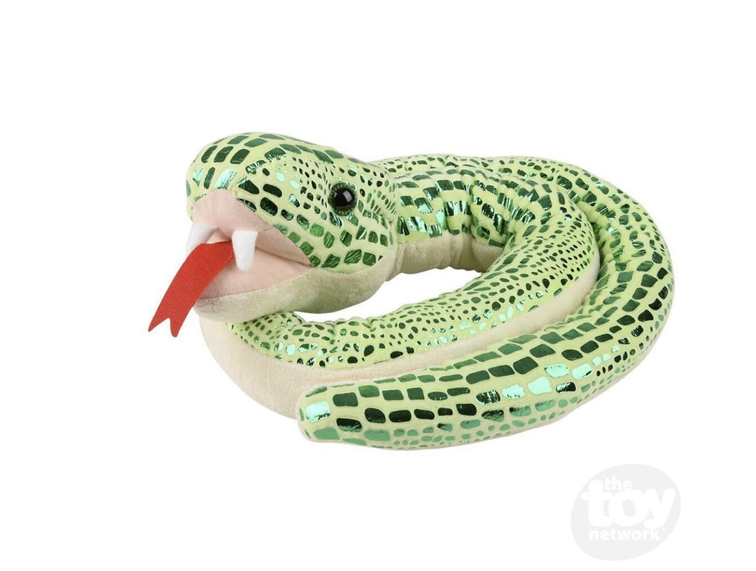 Metallic Snake Plush 54” TTN526
