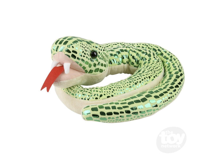 Metallic Snake Plush 54” TTN526