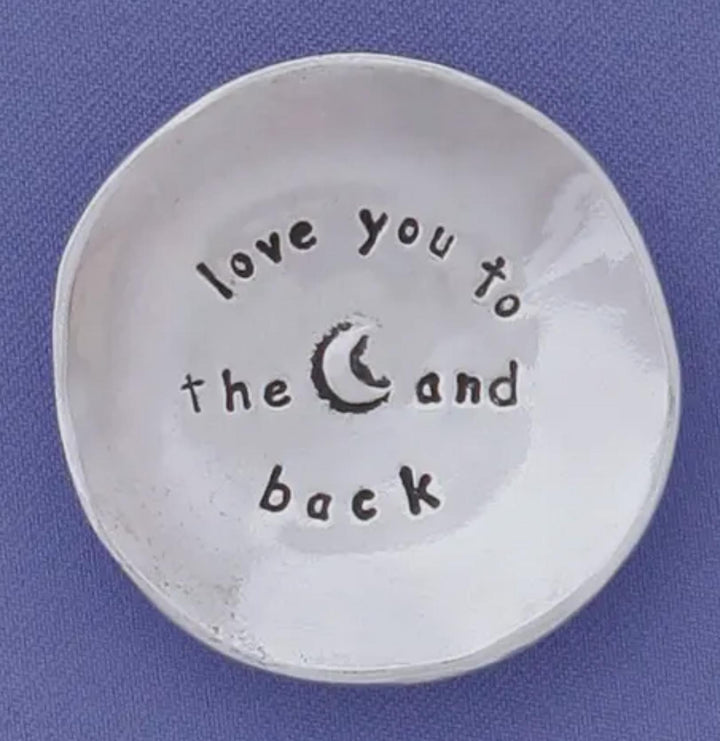 Love You To The Moon Charm Bowl; BSP0126