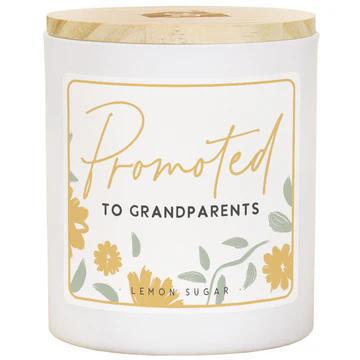 Promoted to Grandparents Candle Lemon Sugar Candle SIS924