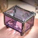 Small Stained Glass Ring Box DEV824