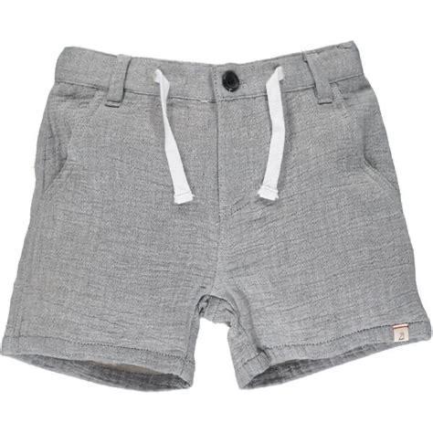Crew Grey Gauze Shorts 4-5Y MAH