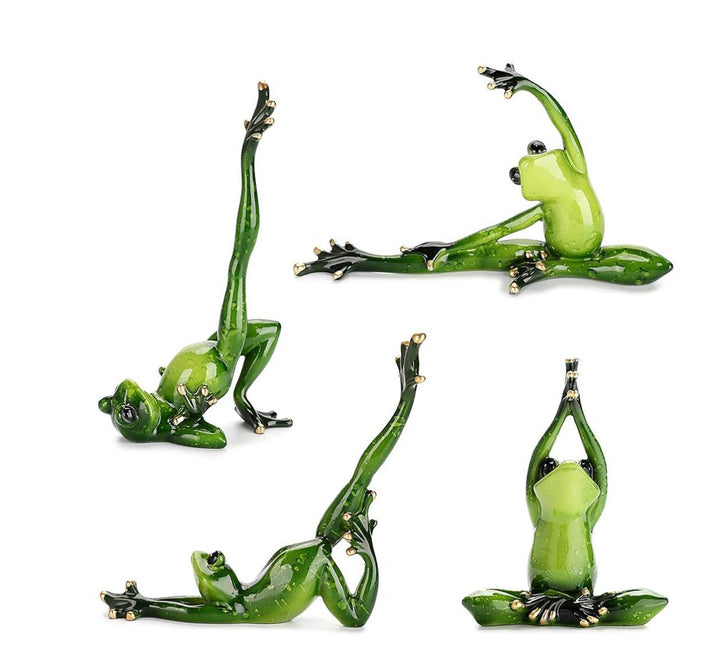 Yoga Frogs Figurines JUX725