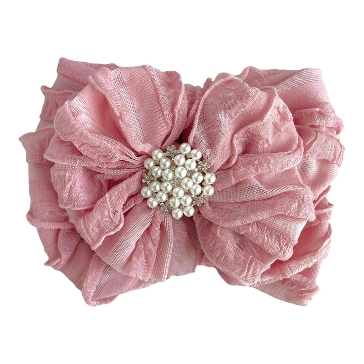 Pearl Ruffled Headband RRA525