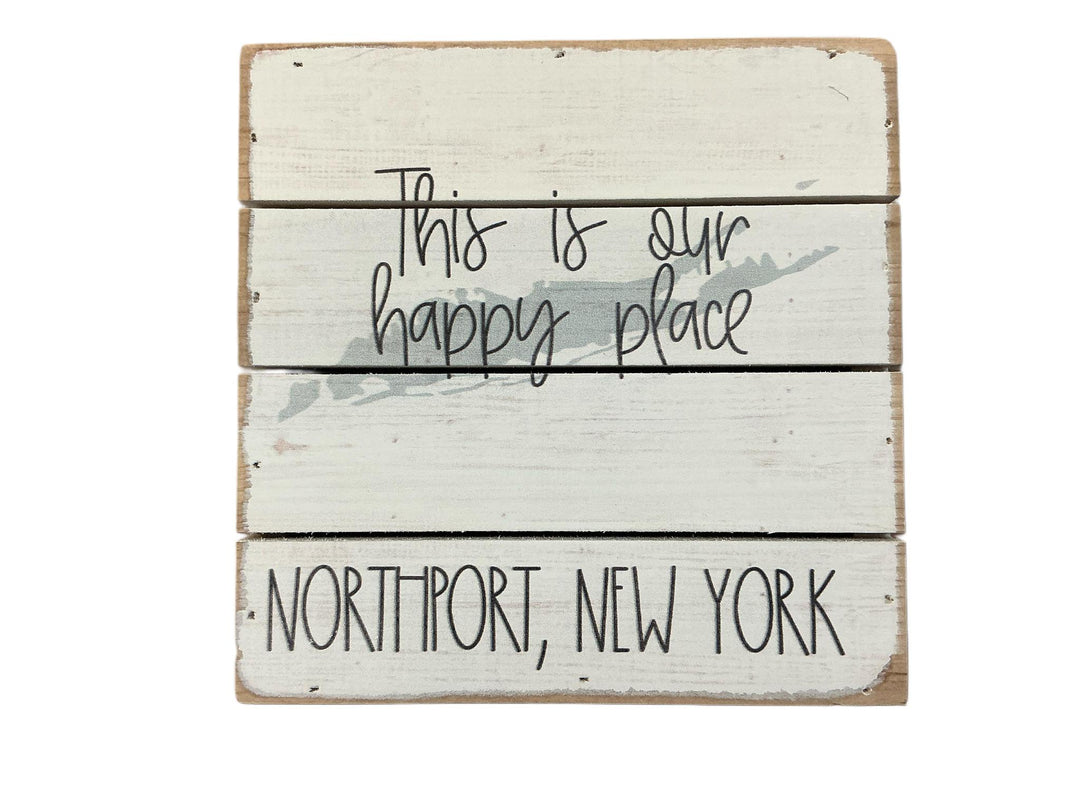 Happy Place Northport Sign SIS