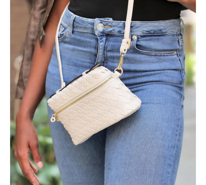 Willa Weave Crossbody and Satchel KCA326